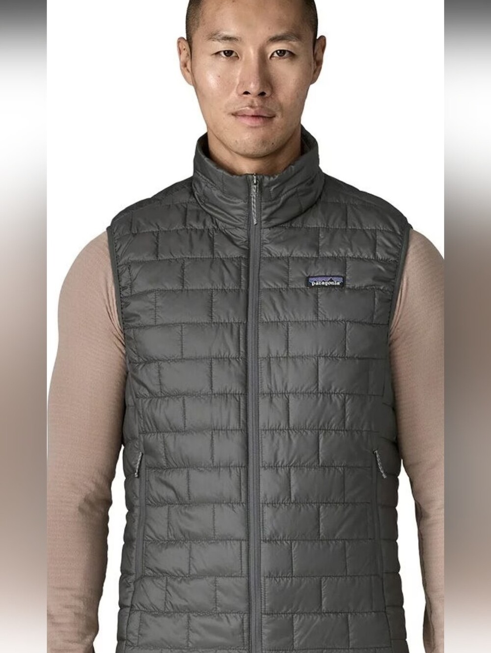 Patagonia Men’s Nano Black Quilted Lightweight Vest Sz XL